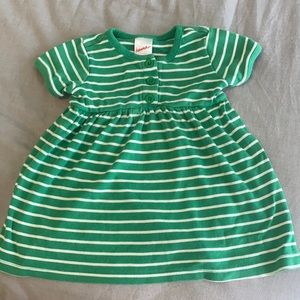Green striped Hanna Andersson Dress